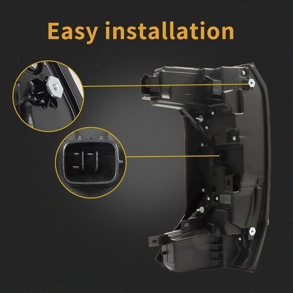 New LED Tail Light Assembly for 2022, 2023 or 2024 Toyota Tundra Right Rear lamp - Picture 2 of 6